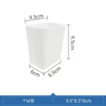 Bookshelf Bookcase With Grid Desktop Multi-layer Wrought Iron Shelf Student Computer Desk Table Hole Board Table Wooden Shelves - Image 12