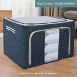 Oxford Cloth Storage Box Clothes Closet Organizer Bed Quilt Sheet Blanket Pillow Rack Container Foldable Storage Case - Image 9