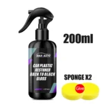 Auto Plastic Restorer Back To Black Gloss Car Cleaning Products Autos Polish And Repair Coating Renovator For Cars Detailing - Image 9