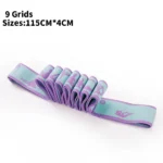 Multi-Section Elastic Yoga Resistance Bands Adult Child Dance Training Gym Home Pilates Exercise Pull Strap Belt Fitness Sport - Image 7