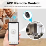 WiFi 20A Socket With Power Monitoring Tuya Smart EU Plug Timer Child Lock Outlet Google Home Alice SmartThings Alexa - Image 3