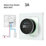 AVATTO Tuya WiFi Electric Floor Heating Water/Gas Boiler Temperature Controller，Smart Knob Thermostat Support Google Home, Alexa - Image 9