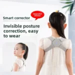 Smart Posture Corrector Back Brace Vibration Reminder Invisible Shoulder Support Adjustable Back Straightener For Adult Kids - Image 3
