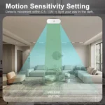 Tuya Zigbee 10G MmWave Radar Motion Sensor Smart Human Body Sensor with Illuminance Temperature Humidity Support Zigbee2MQTT - Image 4