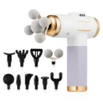 11-IN-1 Electric Massage Gun 99 Level Powerful Fascia Gun High-Frequency Vibration Body Massage Gun Arms Leg Muscle masajeador - Image 8