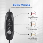 Neck Cervical Traction Adjustable Heating Cervical Support Posture Correction Collar Stretcher Neck Retractor for Chirdren Adult - Image 6