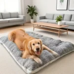 Extra Large Plush Dog Bed Sofa Thickened Super Soft Polyester Pet Mat Dog Crate Mat Bed For Small Medium Large Dog Bed