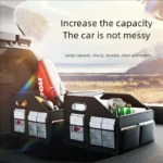 Car Trunk Storage Box Car Mounted Artifact Car Organizer Trunk Folding Box Inside The Car - Image 2