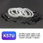 Car Environment Wire LED USB Flexible Neon Interior Lights Assembly RGB For Automotive Decoration Lighting 3M Hidden APP - Image 10